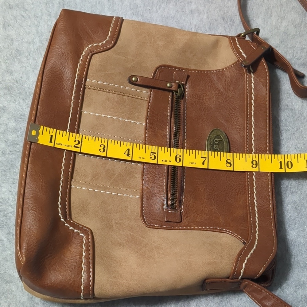BOC Born Concept Vegan Leather Brown Crossbody bag - Picture 7 of 13